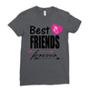 best friends forever Ladies Fitted T-Shirt