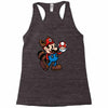 vintage plumber Racerback Tank