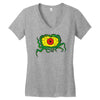 crawling eye monster Women's V-Neck T-Shirt