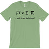 i ate sum pi t shirt s m l xl 2xl 3xl funny nerdy geeky college awesom T-Shirt