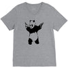 banksy panda pop V-Neck Tee