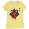 red xiii Ladies Fitted T-Shirt