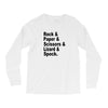 rock paper scissors lizard spock big bang theory geek nerd gift t shir Long Sleeve Shirts