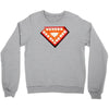 nwt iron man classic heart core glow in dark marvel Crewneck Sweatshirt