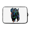 polygonal owl Laptop sleeve