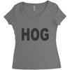 hog Women's Triblend Scoop T-shirt