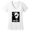 2pac (1) Women's V-Neck T-Shirt