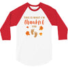 This is What I'm Thankful for Baby 3/4 Sleeve Shirt