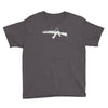 banksy style ak47 art   funny Youth Tee