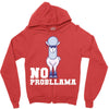 no probllama Zipper Hoodie