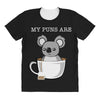 my puns are All Over Women's T-shirt