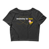 Mommy to Bee Baby Girl Crop Top