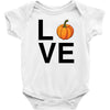 love pumpkin Baby Bodysuit