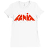 fania records Ladies Fitted T-Shirt