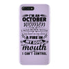 I Am An October Women iPhone 7 Plus Case