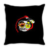 bert and ernie sesame street characters have had it with maggie thatch Throw Pillow