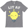 lit af kawaii light bulb T-Shirt