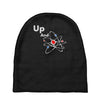 up and atom funny science best product Baby Beanies