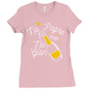 no 'pagne no gain Ladies Fitted T-Shirt