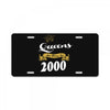 queens are born in 2000 License Plate