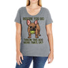 before you go Ladies Curvy T-Shirt