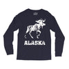 Alaska Deer Rudolph Long Sleeve Shirts