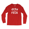 irish as feck ireland Long Sleeve Shirts