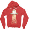 alien coffee invasion Zipper Hoodie