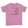 intelligence is the ability to adapt to change Youth Tee