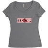 record Women's Triblend Scoop T-shirt