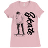 skate Ladies Fitted T-Shirt