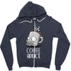 coffee addict Zipper Hoodie