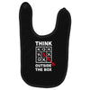 think outside the box Baby Bibs