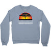 lion chant t   funny  lions joke king savannah africa retro big cat Crewneck Sweatshirt