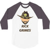 rick grimes walking dead 3/4 Sleeve Shirt
