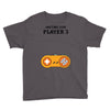 Waiting for Player 3 Gamer Youth Tee