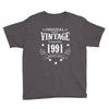 original parts vintage established 1991 perfectly aged Youth Tee