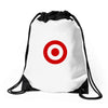 red zero Drawstring Bags