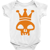 king skull emo club pirate dance music reggae Baby Onesie