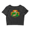 save the jackalopes! Crop Top