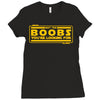 boob trick Ladies Fitted T-Shirt