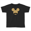mickey mouse moustache Toddler T-shirt