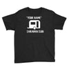 personalised your name caravan club funny gift Youth Tee