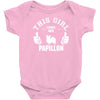 This Girl Loves Her Papillo Baby Onesie