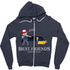 best friends forever Zipper Hoodie