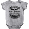 Dear Daddy... Baby Bodysuit