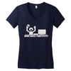 who does that Women's V-Neck T-Shirt