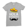 hola bitchachos Ladies Fitted T-Shirt