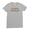 christmas misery Ladies Fitted T-Shirt