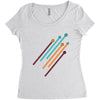 DMG Roll Women's Triblend Scoop T-shirt
